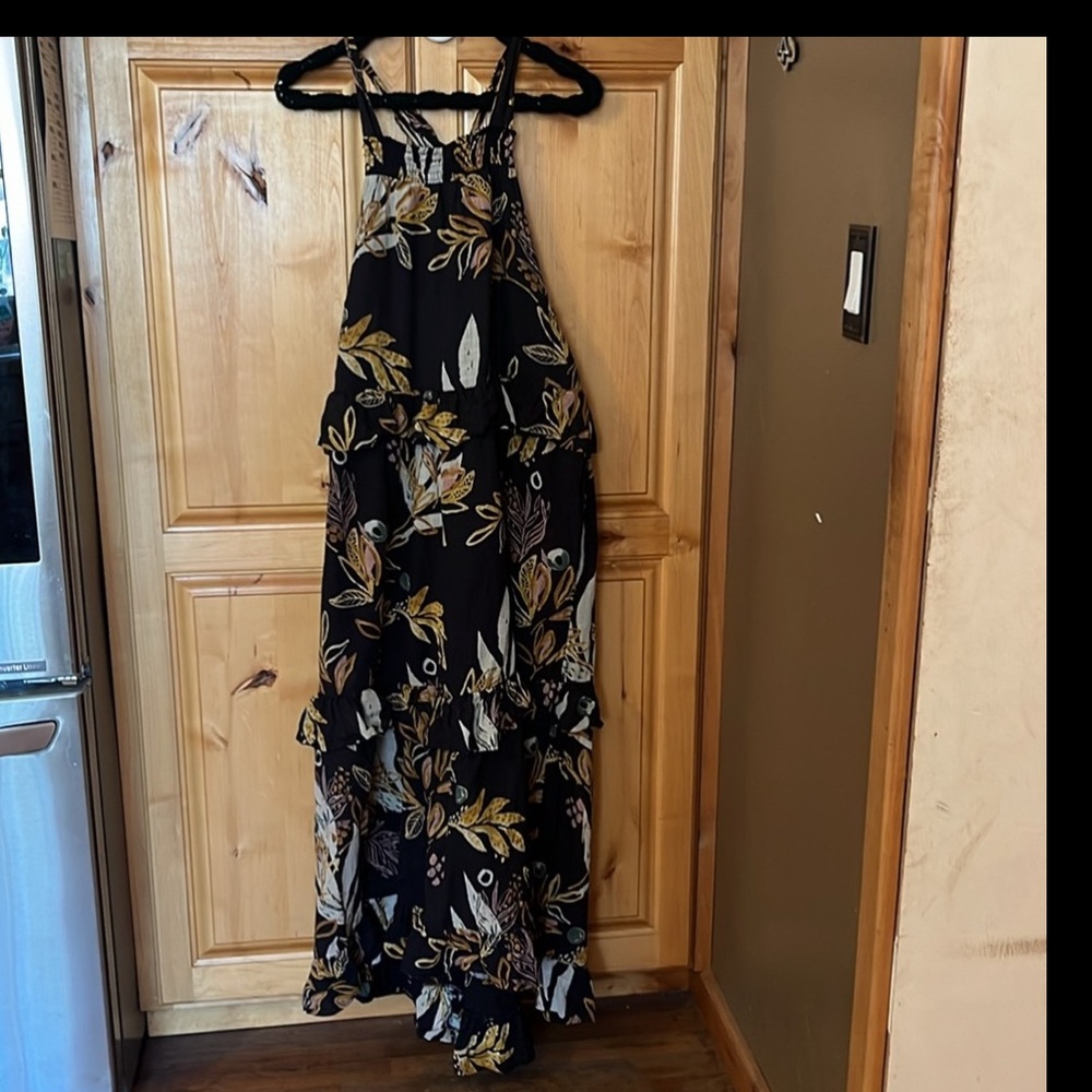 NWOT Free People Anita Floral Printed Maxi Dress - Picture 4 of 12